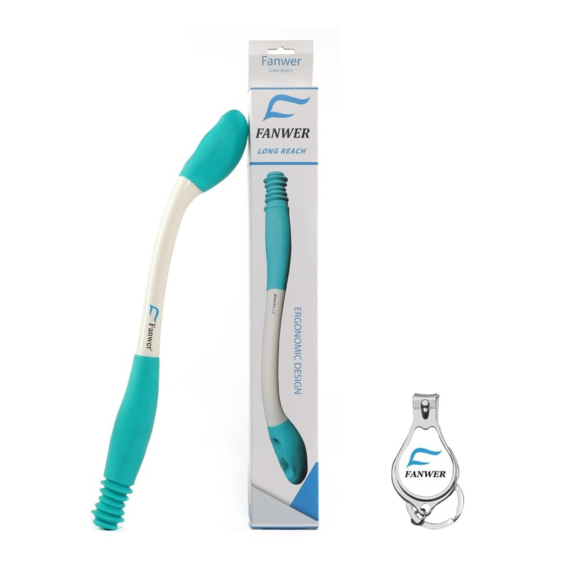 Fanwer Toilet Aids Tools,Long Reach Comfort Wipe,Extends Your Reach Over