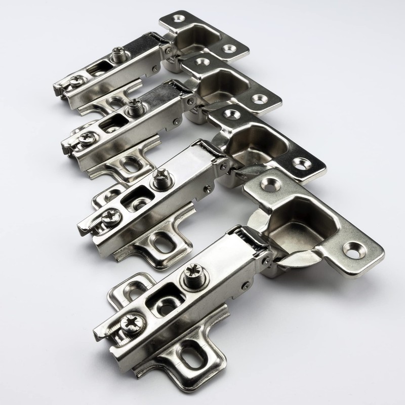 Mprofi MT® Set of 10 Hinges for Cabinet Doors, Cupboard