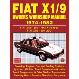 Fiat X1/9 Owners Workshop Manual 1974-1982