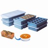 Silicone Freezer Molds Gift Set with 2 Tbsp, 1/2, and