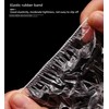 Bluelark Disposable Steering Wheel Covers 100PCS PE Plastic Clear Protectors