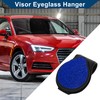 Hihaha Auto-Sonnenblende Sonnenbrillenhalter Stilvoll Magnetisch für Auto SUV LKW/Strapazierfähiger Visier-Organizer