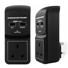 Monster Power Core 100 USB - UK - surge protector with USB