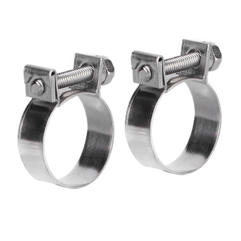 20PCS Hose Clamp Mini Stainless Steel Screw Hose Clip for