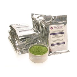 KILO ORA Indigo Powder: Natural Indigo Hair Dye 100% Pure Certified Organic 1000 grams BULK