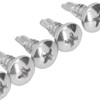 200PCS Self Drilling Screws 304 Stainless Steel Round Head Drill