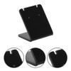 BESTYASH 10 Pcs Acrylic Earring Display Holder Black Jewelry Organizer