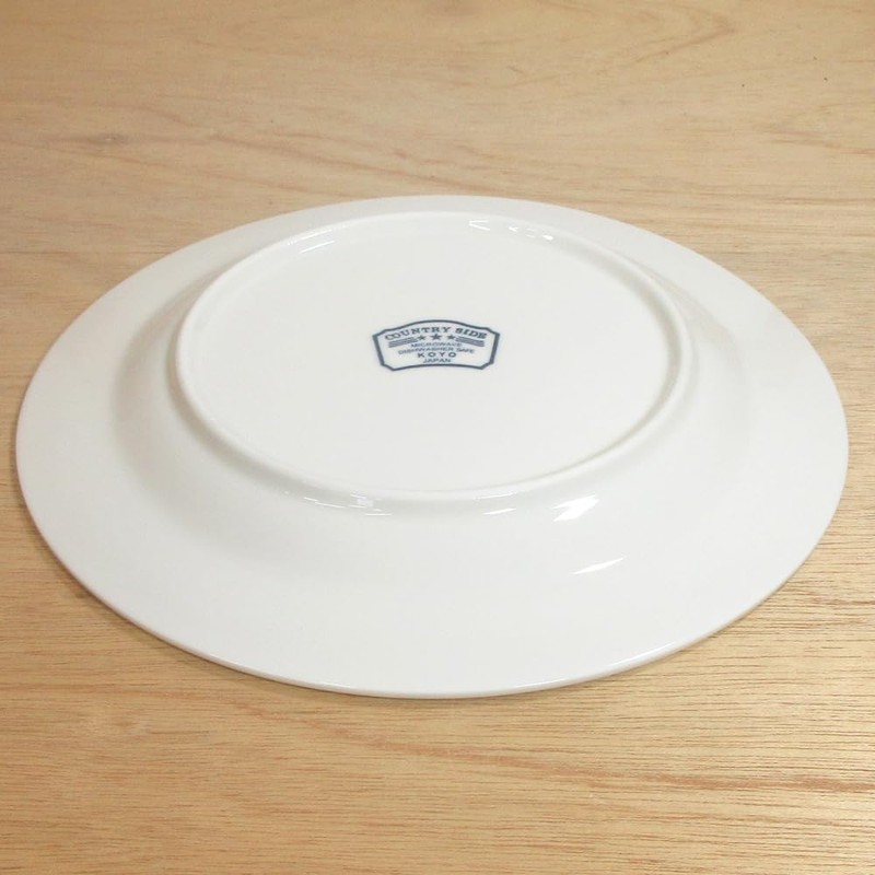 Dinner Plate, 9.8 inches (25 cm) Plate, Navy Blue, Countryside,