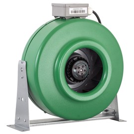 Hydrofarm ACDF8 Active Air Inline Fan, 8 Inch, Green