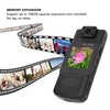 Wearable Camera 2K Night Vision 180 Degree Lens Rotation Magnetic