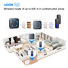 Wireless Doorbell,1300ft Long Range Waterproof Cordless Door Bell Chime Kit,
