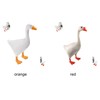 White Duck Magnetic Display Piece Resin Decoration Magnetic Goose Key