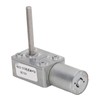 Worm Gear Motor Self Locking Function M6 Head Rotating Shaft