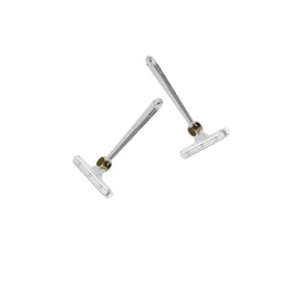 Manual Fabric Shaver, Lint and Pilling Remover for Clothes, 12 cm Wide Head, Gold-Plated Design