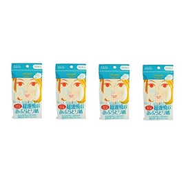 [Bulk Purchase] Softimo Negative Ion Ajururu Paper 150 Sheets x 4 Packs