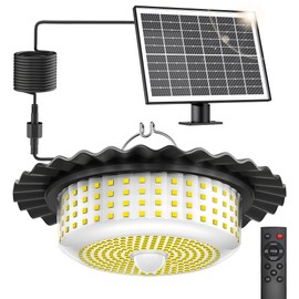 Solar Lights Outdoor Waterproof,396 LED Solar Shed Light Indoor Outdoor
