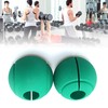 2pcs Dumbbell Grips Thick Silicone Barbell Grips Weight Bar Grips