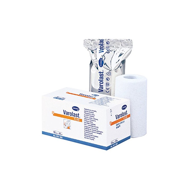 Varolast Plus Zinkleimbinde 10 cmx10 m, 1 St