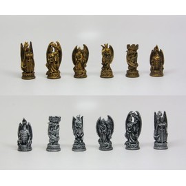 Pacific Giftware Fantasy Dragon Chess Set