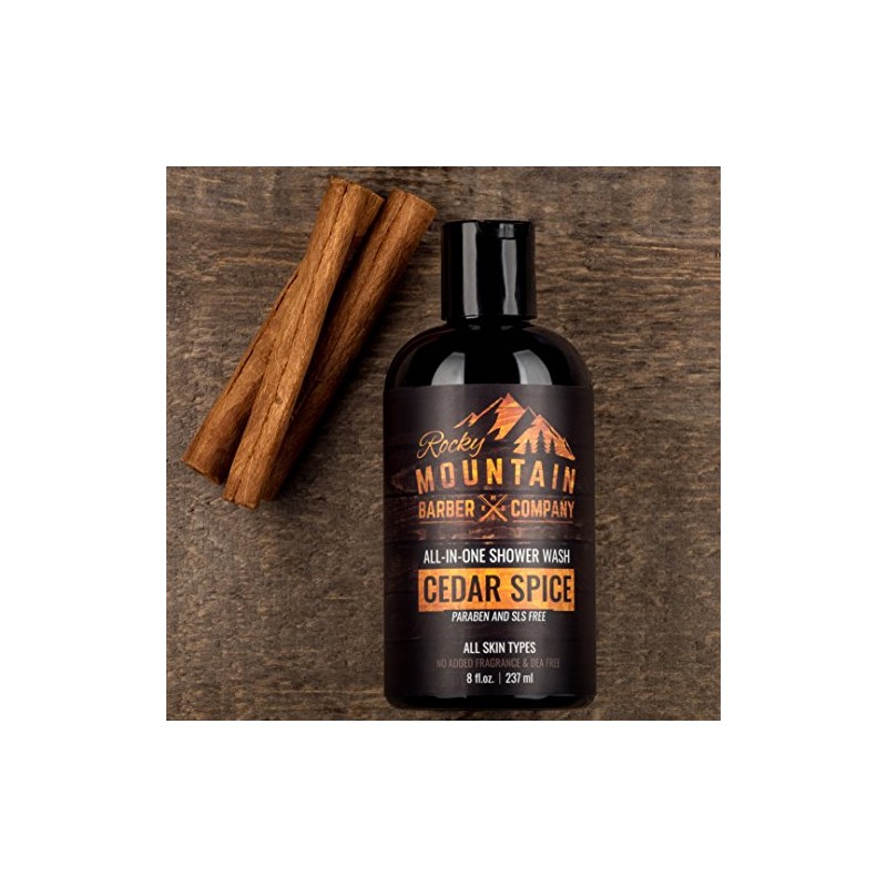 All-in-One Shower Wash for Men " Shampoo, Body Wash, Conditioner,