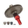 91T Slipper Gear Set Differential Upgrade Parts Metal Gear Assembly