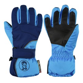 Trollkids Troll Finger Gloves Children's Waterproof - Marineblau / Mittelblau