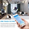 XUBX 4 Pack Key Finders, Smart Bluetooth Tracker with Anti-Lost