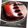 BIUDECO Wooden Massage Comb for Scalp Relaxation and Meridian Handheld