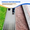 FAHKNS 23.6"x23.6" Galvanized Steel Drain Grate, B125 Class Heavy Duty