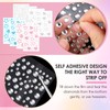 Ouligay 8 Sheets Self Adhesive Face Gems Face Rhinestones Jewel