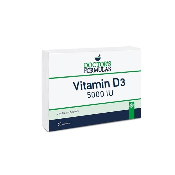 Doctor's Formulas Vitamin D3 5000 IU 60 softgels