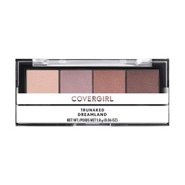 COVERGIRL Trunaked Quad Eyeshadow Palette, Dreamland, Dreamland, 0.06 Ounce (99350046919)