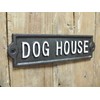 Black Country Metal Works Cast Iron Dog House Sign