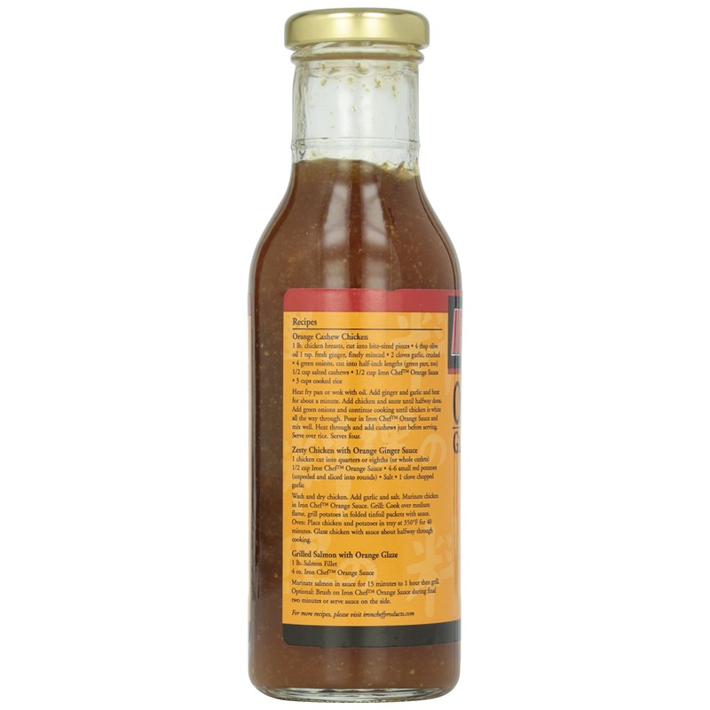 Iron Chef Orange Ginger Sauce, 15 oz