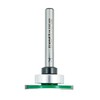 Trend CraftPro Weatherseal Groover Router Cutter Bit, 1/4 Inch Shank,