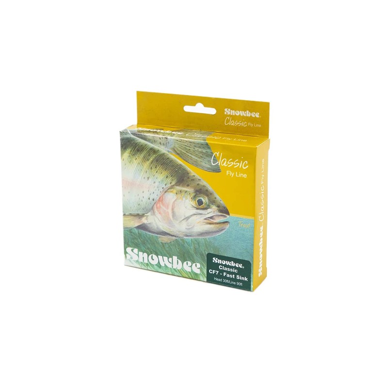 Snowbee Classic CF7F Floating Line - Pale Yellow, 90 ft