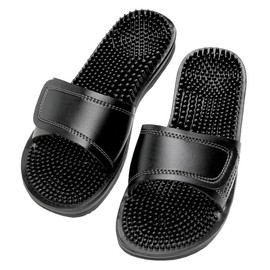 Maseur Massage Sandal Invigorating Black Size 7 (equivalent to Men US 8 / Women US 9)
