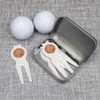 Azeeda 'BRB Crying Glamorously' Golf Divot Tool/Repair Fork Gift Set