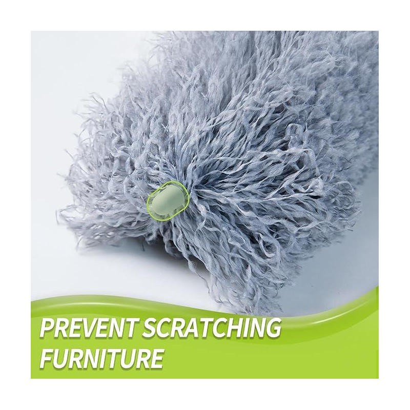 Cobweb Duster with Extension Pole, Spider Web Brush & Ceiling