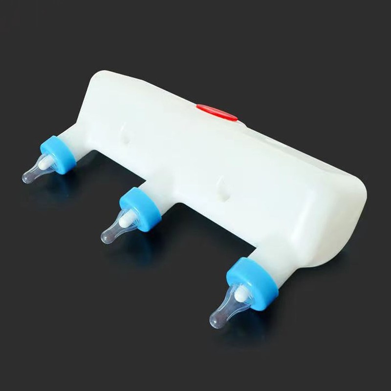 3 Head Small Animal Milk Feeder Piglet Baby Lamp Goat