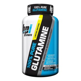 Bpi Sports 100% Glutamina 1 Gr 240 Caps Recuperación Músculo Sabor Sin Sabor