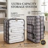 Large Capacity Storage Bag for Quilts, Blankets & Clothes –