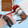 QUARKZMAN 197 Inch Double-Sided PU Leather Strap, 0.47 Inch Wide