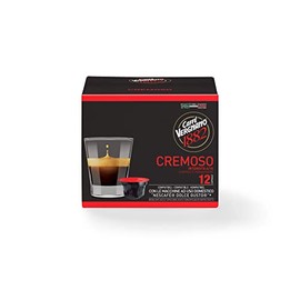 Caffè Vergnano 1882 - Coffee Capsules Compatible With Nescafé Dolce Gusto, Cremoso - 1 Pack Of 12 Capsules