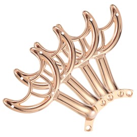 PATIKIL Ceiling Fan Blades Arms Replacement, 4 Pcs 52" Fan Blade Replacement Parts Mounting Bracket Kit for Replacing the Worn Fan Blades, French Gold