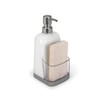 Spectrum Cora Kitchen Soap Dispenser with Sponge Holder for Kitchen