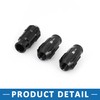 A ABSOPRO Car Locking Hex Nuts M12 x 1.5 Black