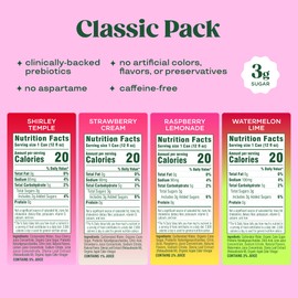 Bloom Nutrition Bloom Pop Prebiotic Soda 12 Pack, Variety Pack, 12oz Cans | Prebiotic Soda for Gut Health, Low Calorie Soda, No Caffeine, Healthy Soft Drink Alternative