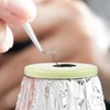 Eyelash Extension Jade Stone Glue Lashes Jade Stone Adhesive Pallet