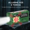 PRUNUS J-366 Radio Portatile Emergenza FM/AM/SW con Manovella Dinamo